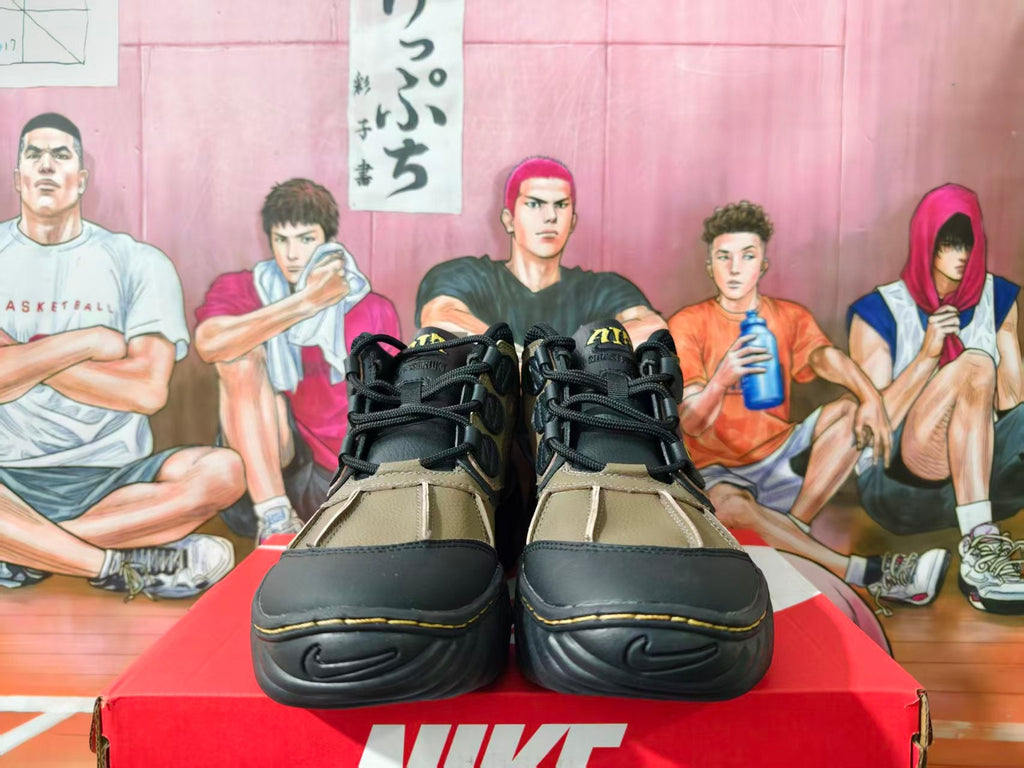 Nike Air Kukini Mid Brown Basketball Sneakers
