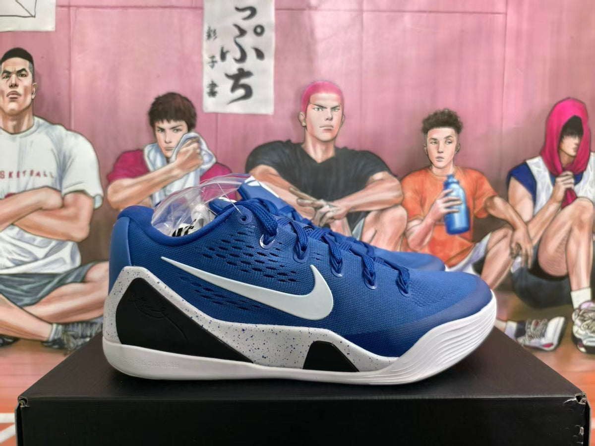 Nike Kobe Basketball Shoes, Blue and White
