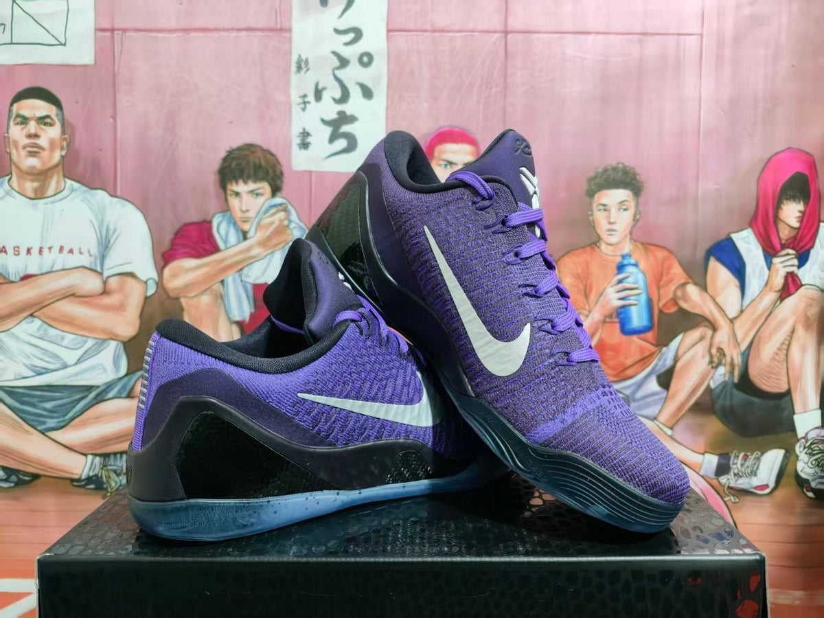 Nike Kobe 11 Basketball Shoes Purple and Black