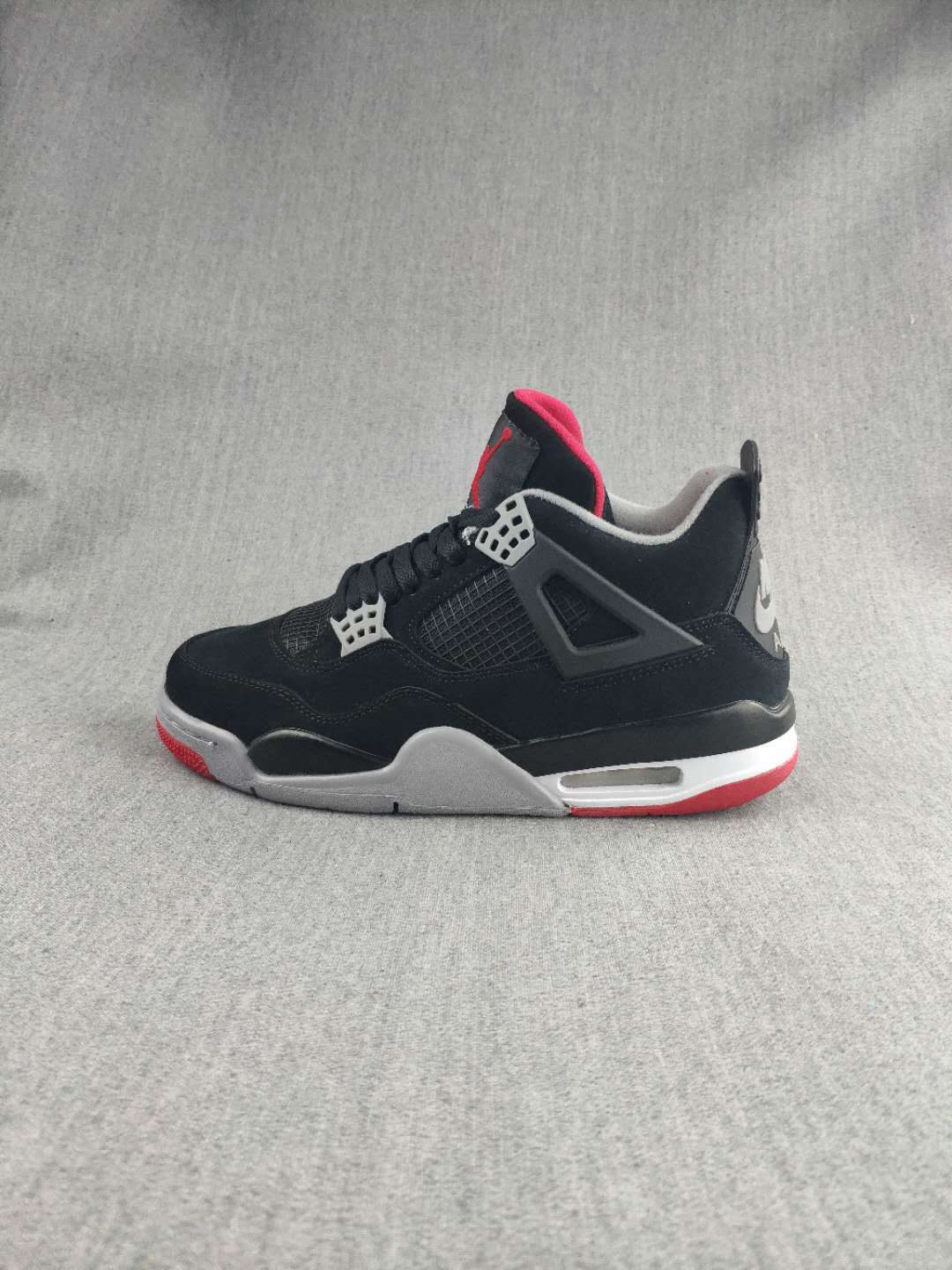 Jordan Air Jordan 4 Men’s Sneakers Black White Red