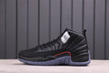 Air Jordan 12 Reverse Flu Game Black High-Top Sneakers DC1062-006