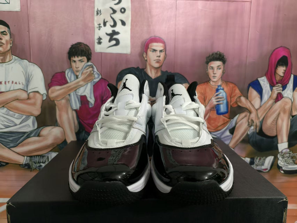 Jordan Flight Basketball Sneakers White Black