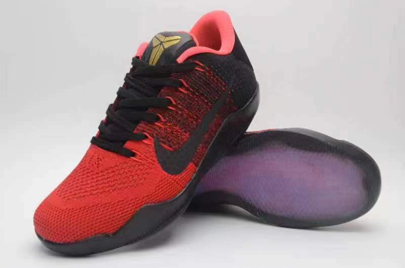 Nike Kobe 11 Basketball Shoes Black Red