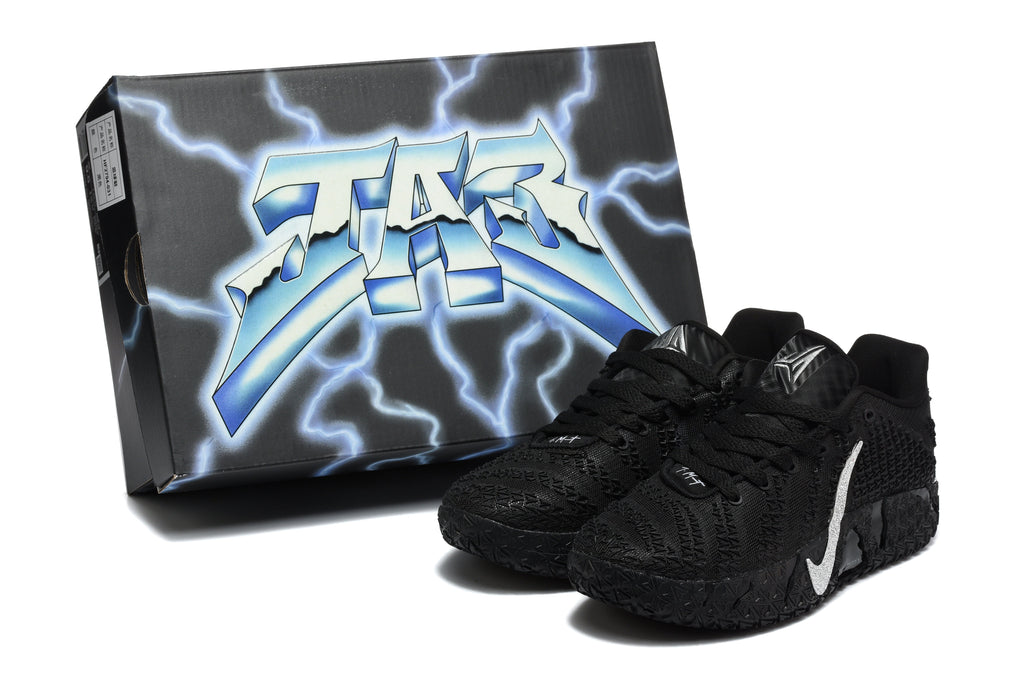Nike 928-31 Basketball Sneakers Black White