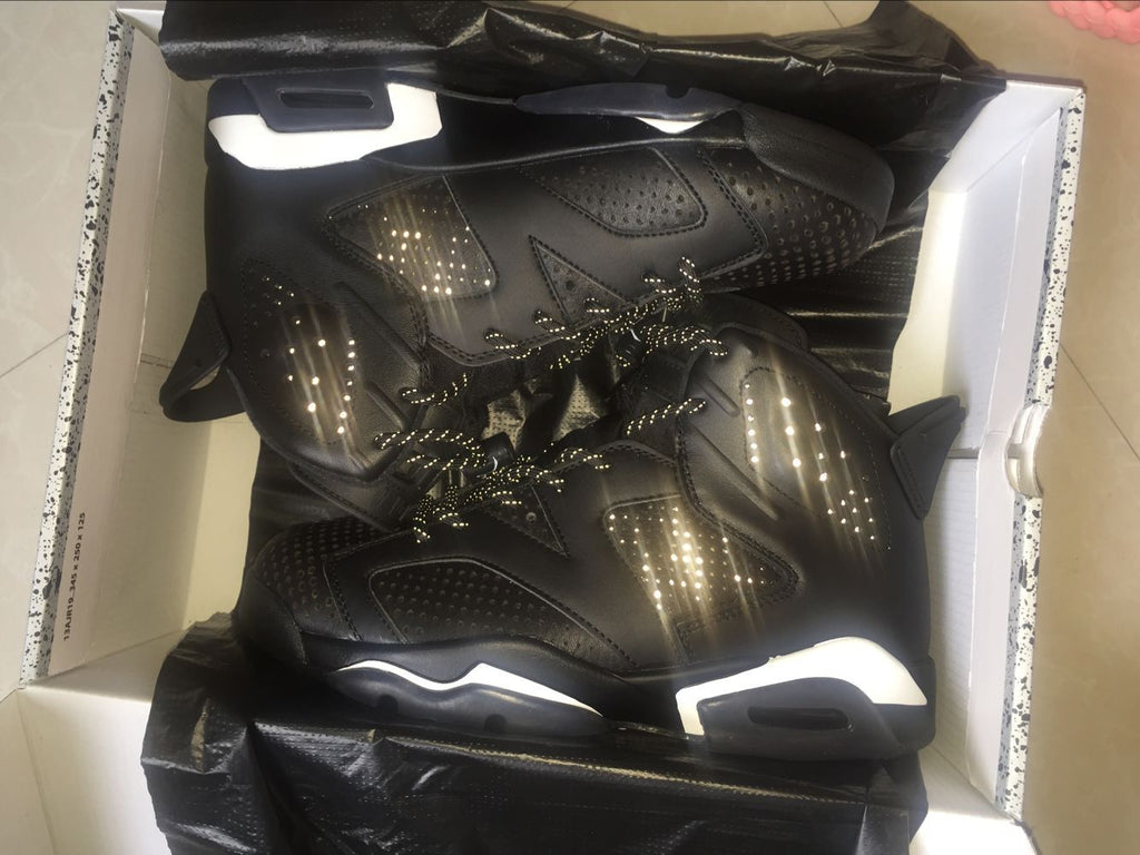 Jordan 6 Black Cat High-Top Sneakers
