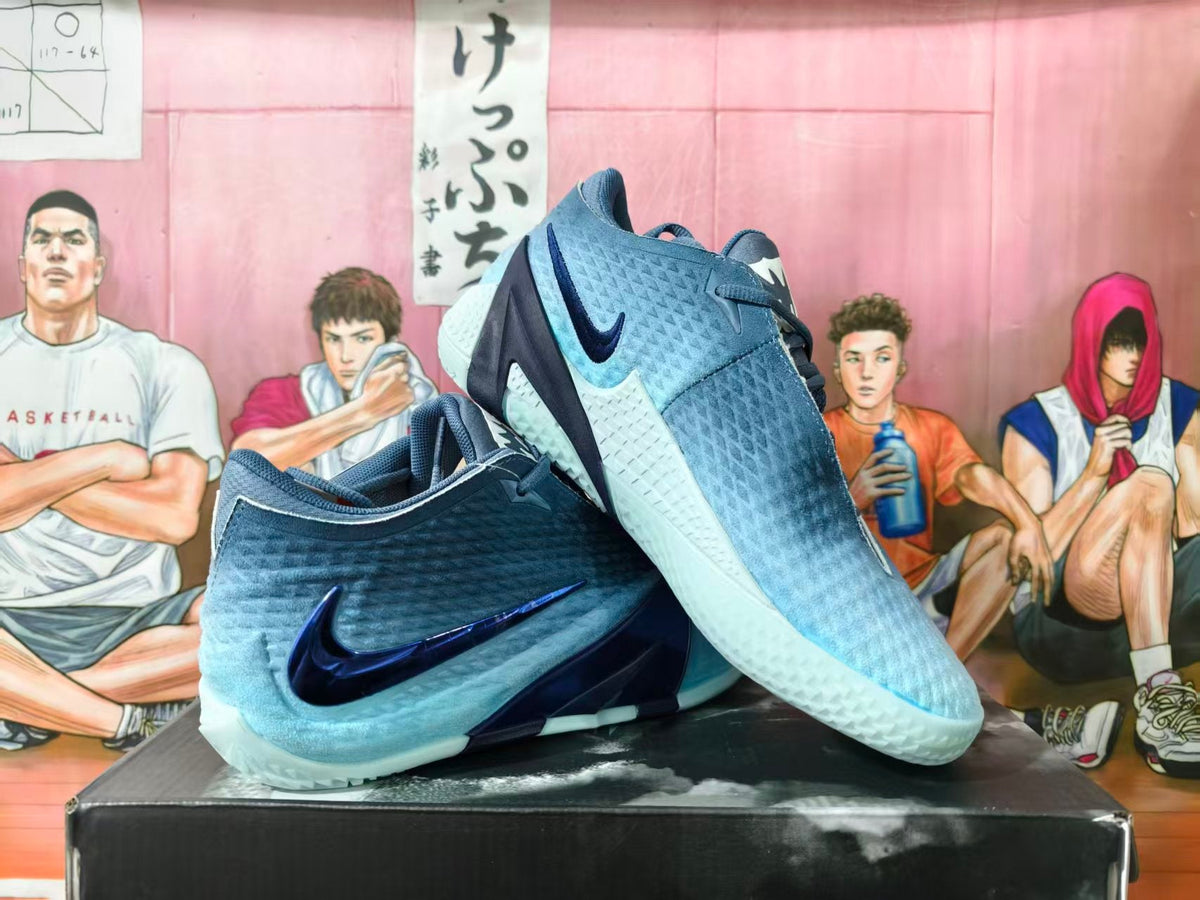 Nike Basketball Shoes in Gray Blue