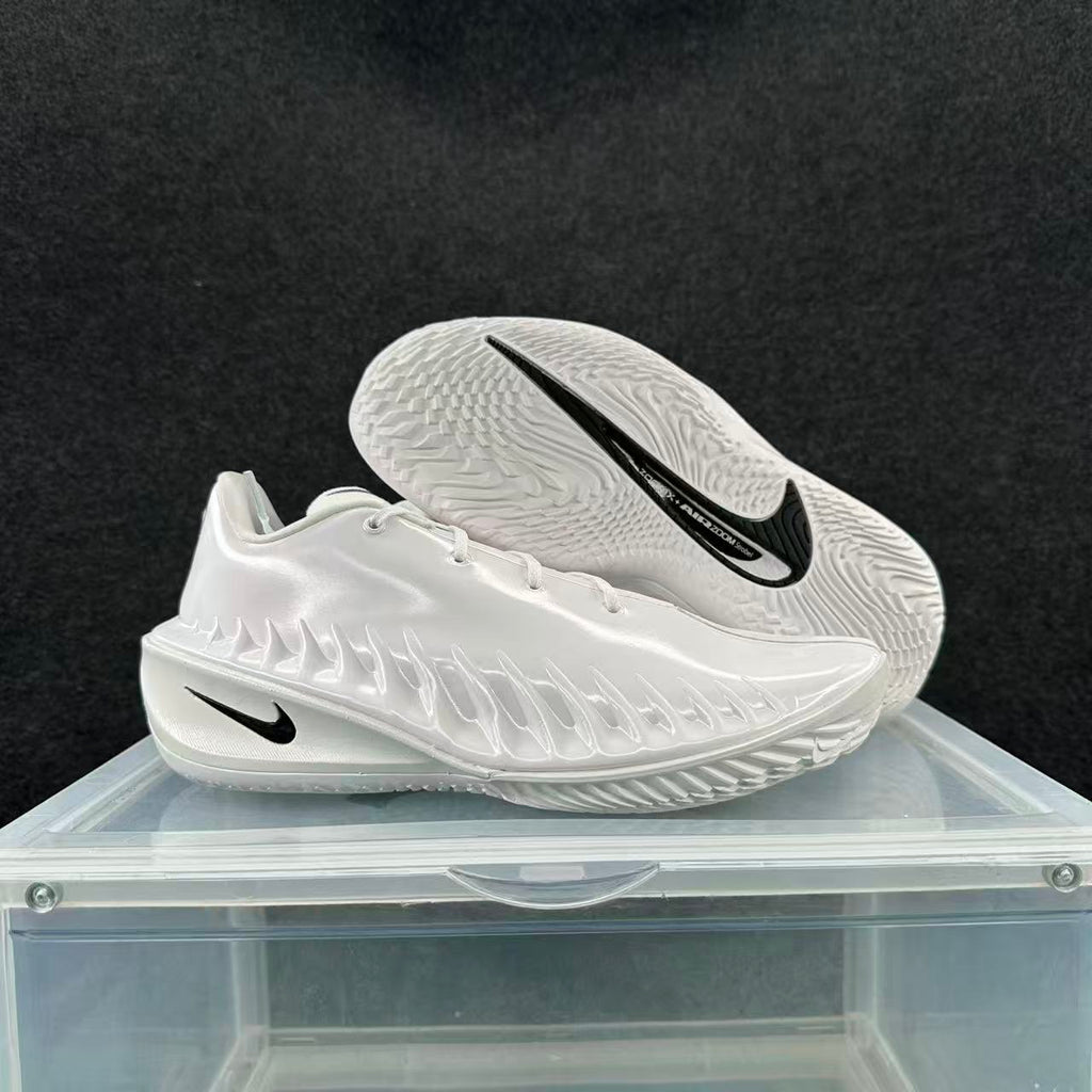 Nike ZoomX Air Zoom GT Cut 3 White Black Basketball Shoes