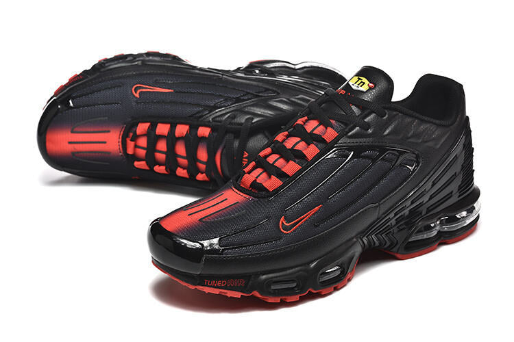 Nike Air Max Plus III Black and Red Sneakers