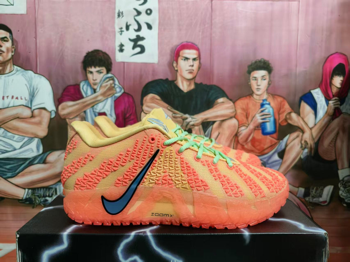 Nike Basketball Sneakers Orange-Red
