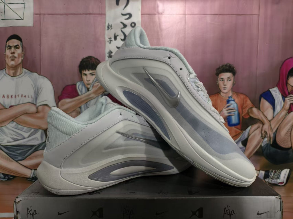 Nike A'ja Basketball Sneakers White/Silver