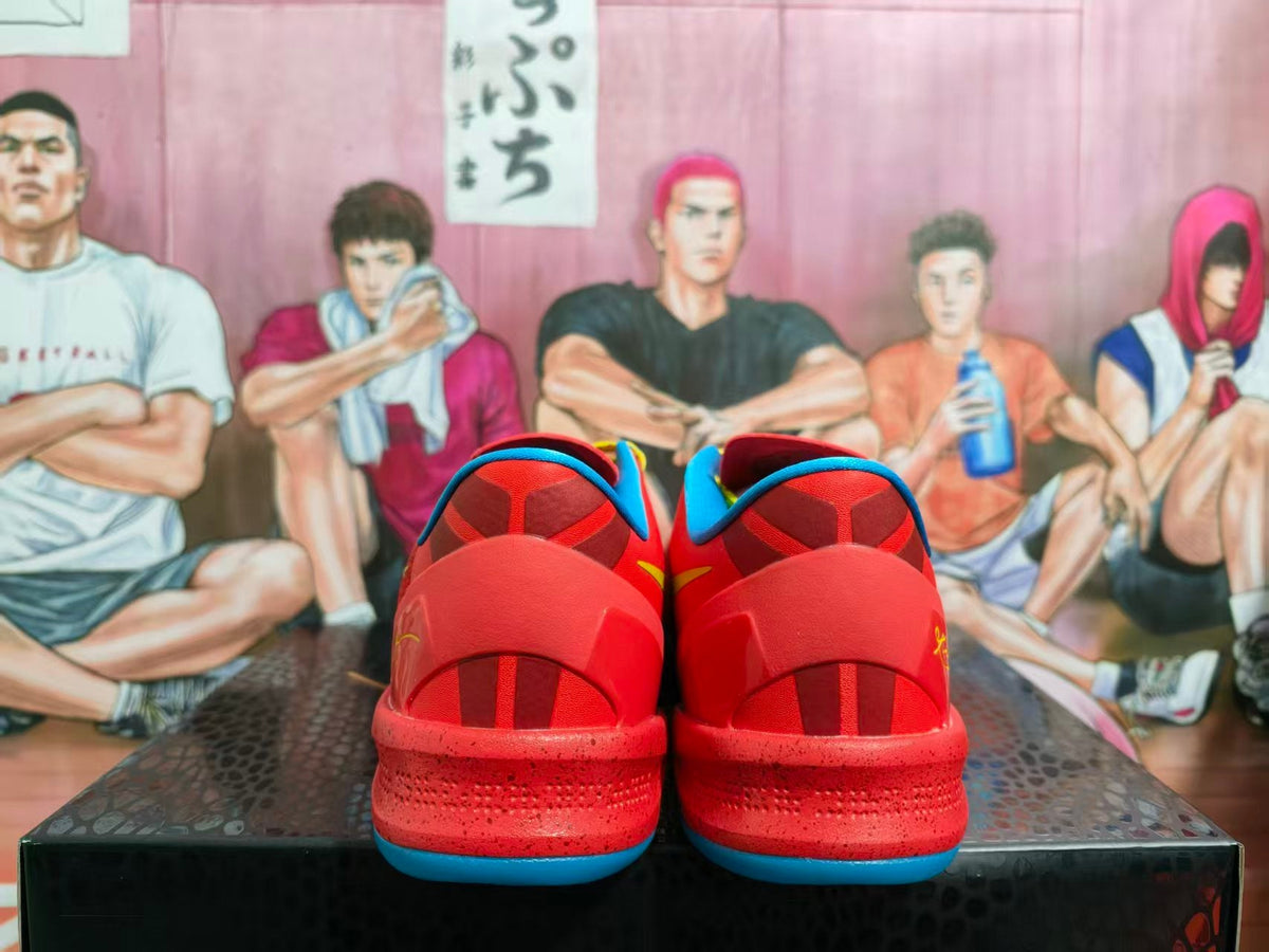 Nike Year of the Horse Basketball Sneakers Red Blue