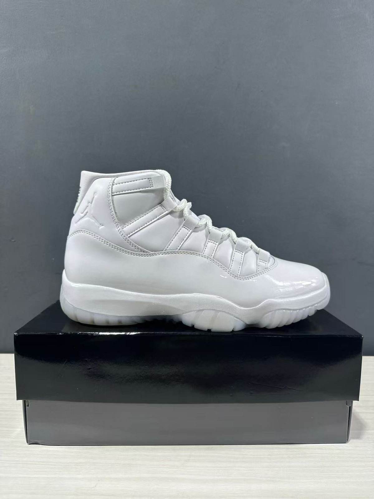 Jordan Air Jordan 11 Retro White High-Top Sneakers