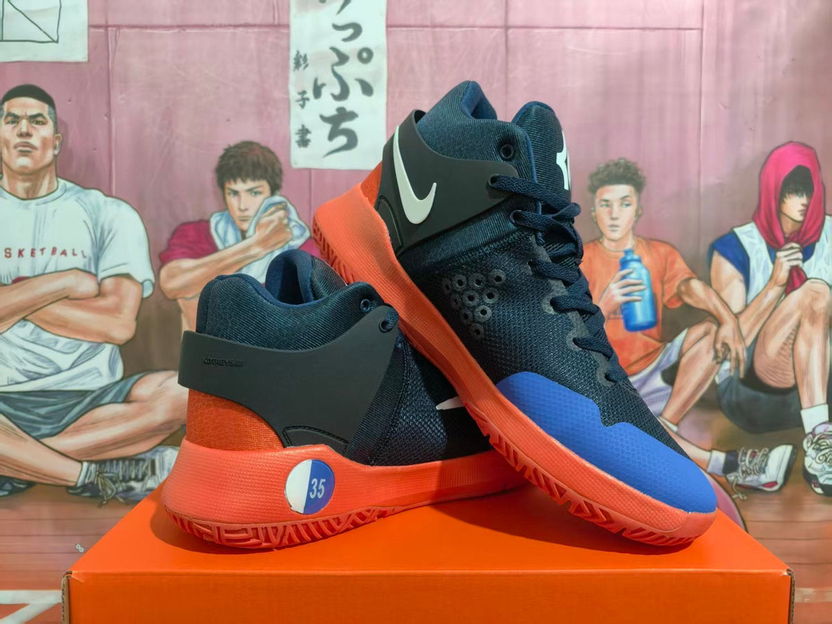 Nike KD Trey 5 Basketball Shoes Navy Blue and Red