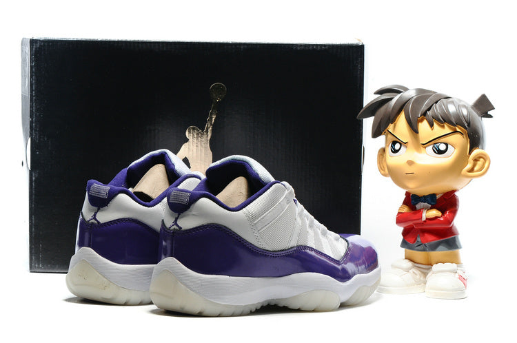 Jordan Air Jordan 11 Low Sneakers Purple White