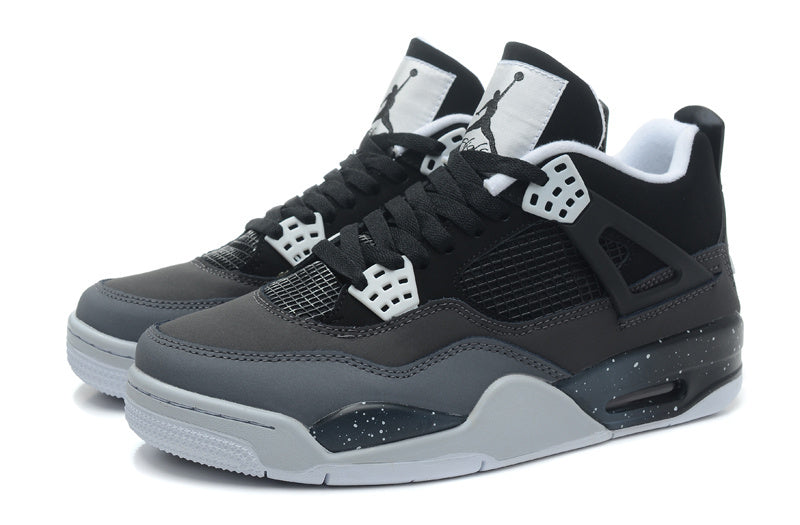 Jordan 4 Retro Oreo Black Grey White Sneakers 626969-030
