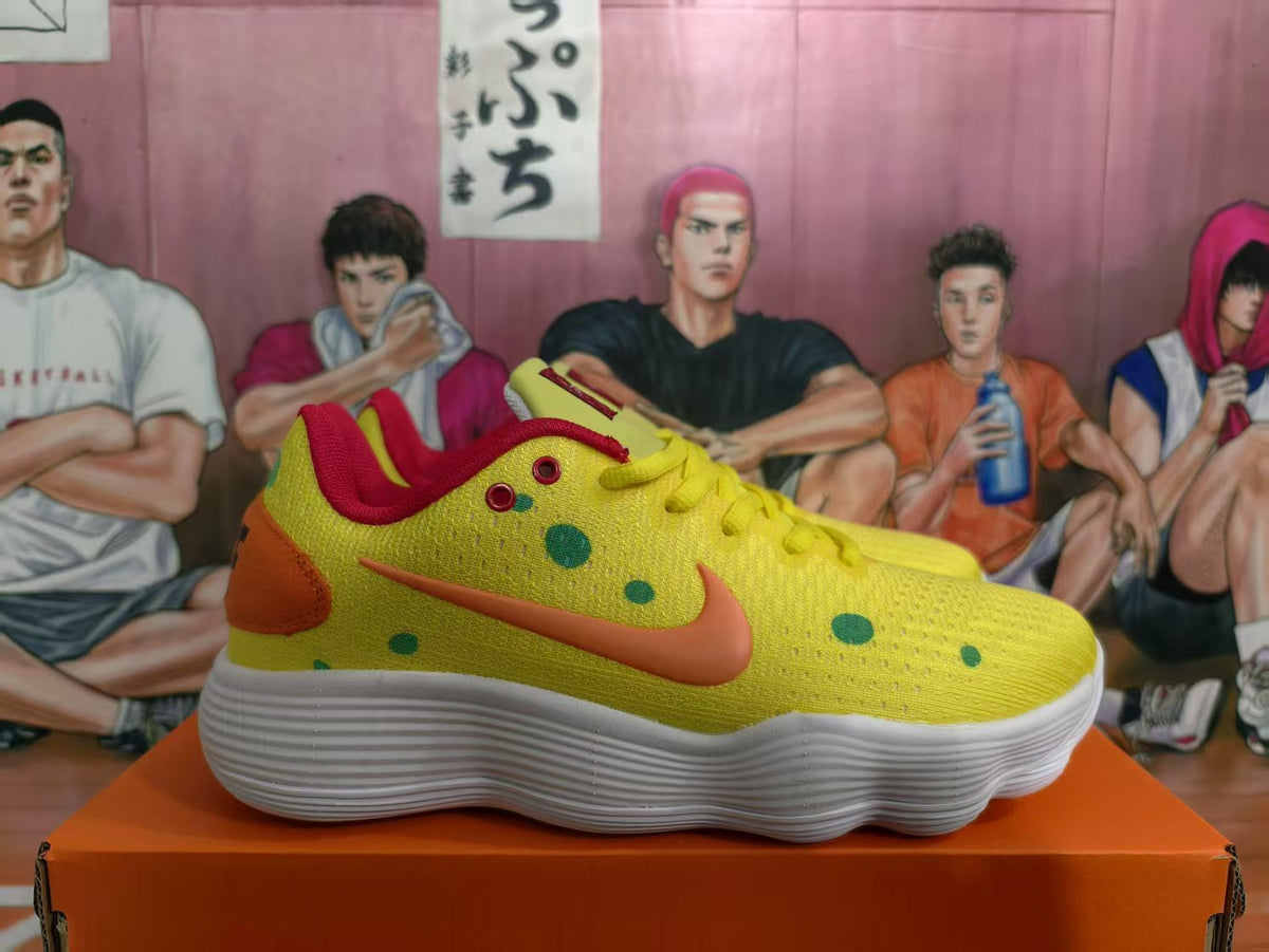 Nike SpongeBob Sneakers Yellow Orange Green