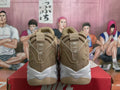 Nike Khaki Sneakers with White Sole