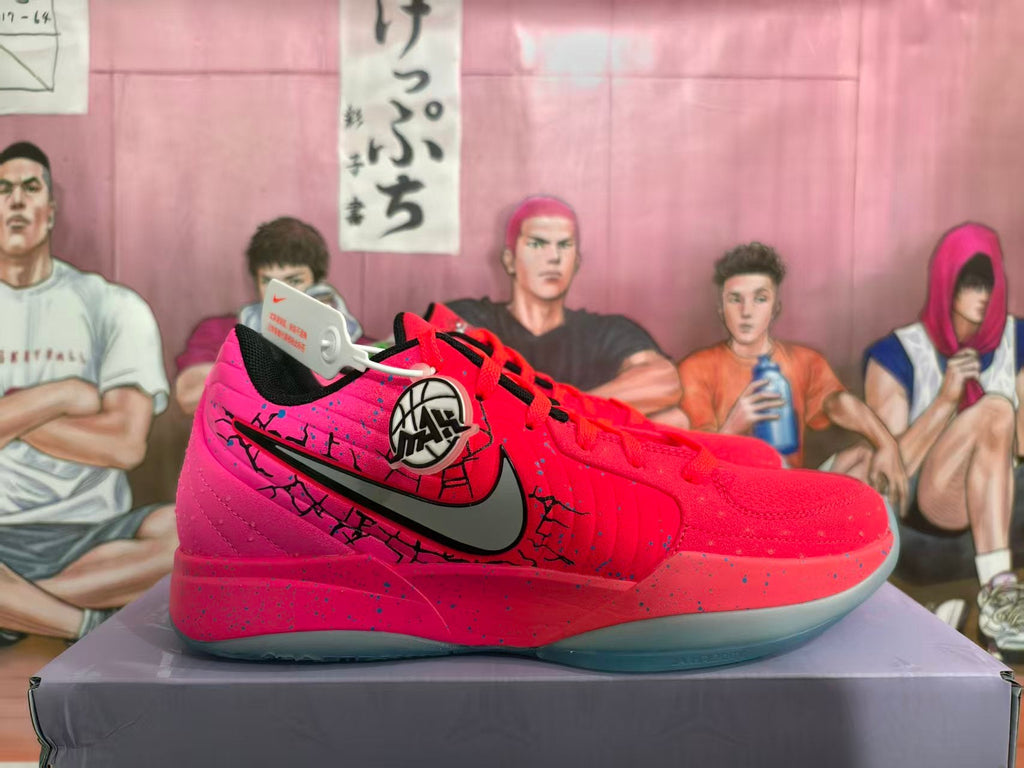 Nike Basketball Shoes in Pink and Red