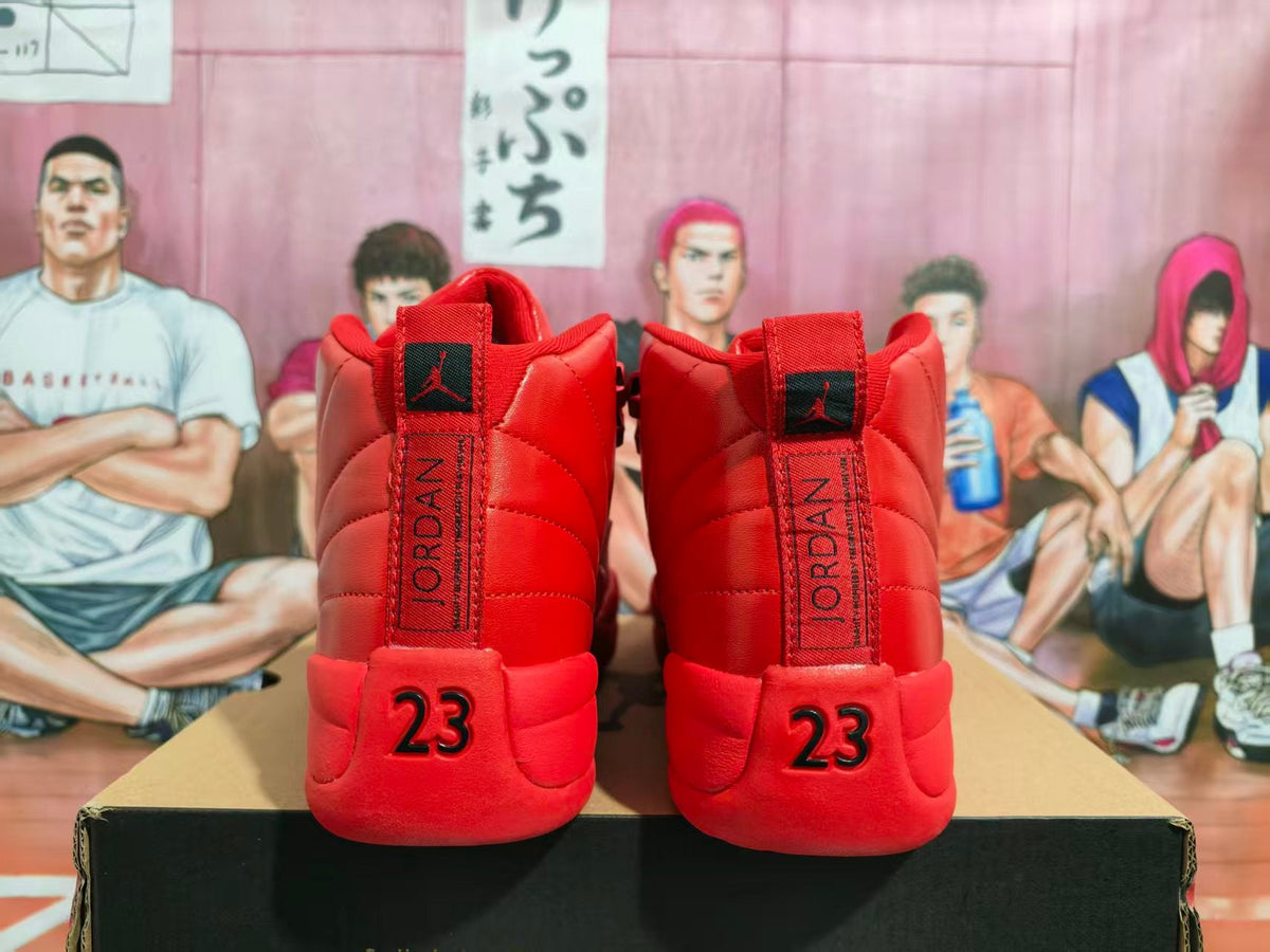 Jordan High-Top Basketball Sneakers Bright Red
