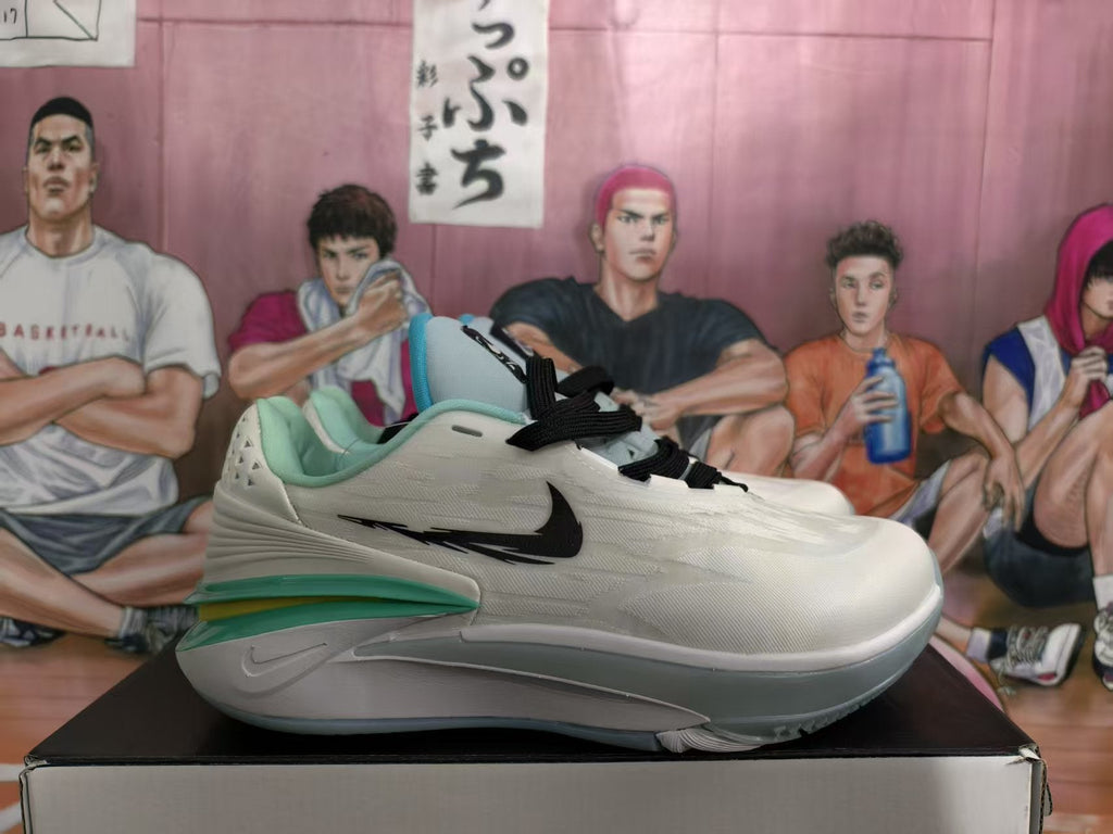 Nike Basketball Sneakers White Green