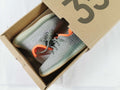 Yeezy 350 V2 Kids' Sneakers in Gray and Orange