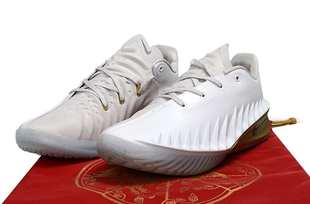 Nike Year of the Horse Basketball Shoes White Gold