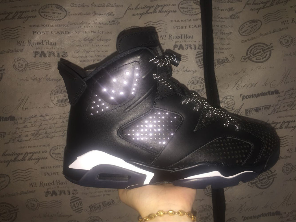 Jordan 6 Black Cat High-Top Sneakers