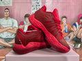 Red Basketball Sneakers