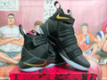 Nike LeBron Soldier 11 Black and Gold Basketball Shoes