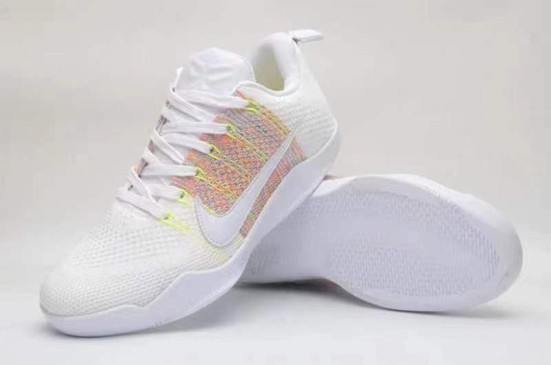 Nike K11 White Rainbow Low-Top Sneakers