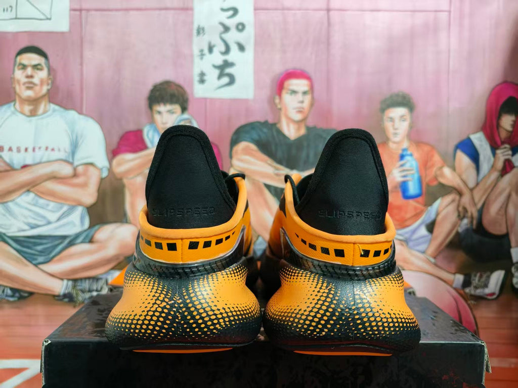 Under Armour Orange Black Basketball Sneakers