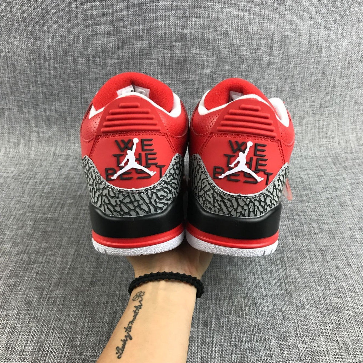 Jordan Air Jordan 3 Retro OG Red Black White Sneakers