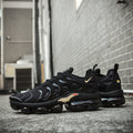 Nike Air Max Plus TN-11 Black and Gold Sneakers