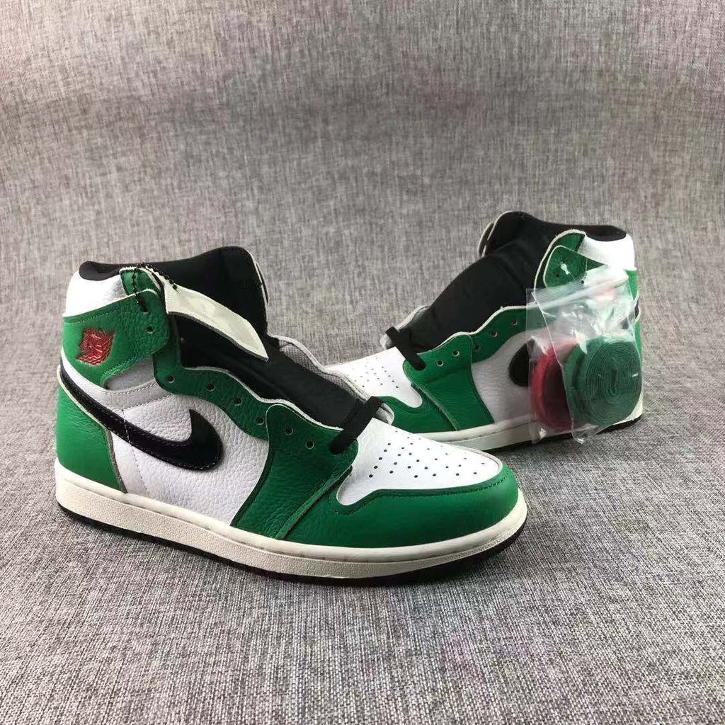 Air Jordan 1 Lucky Green High-Top Sneakers DB4612-300