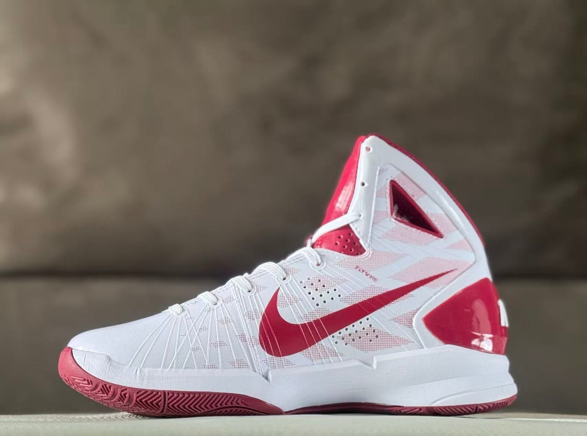 Nike Kobe 7 Basketball Shoes White and Red HD2010