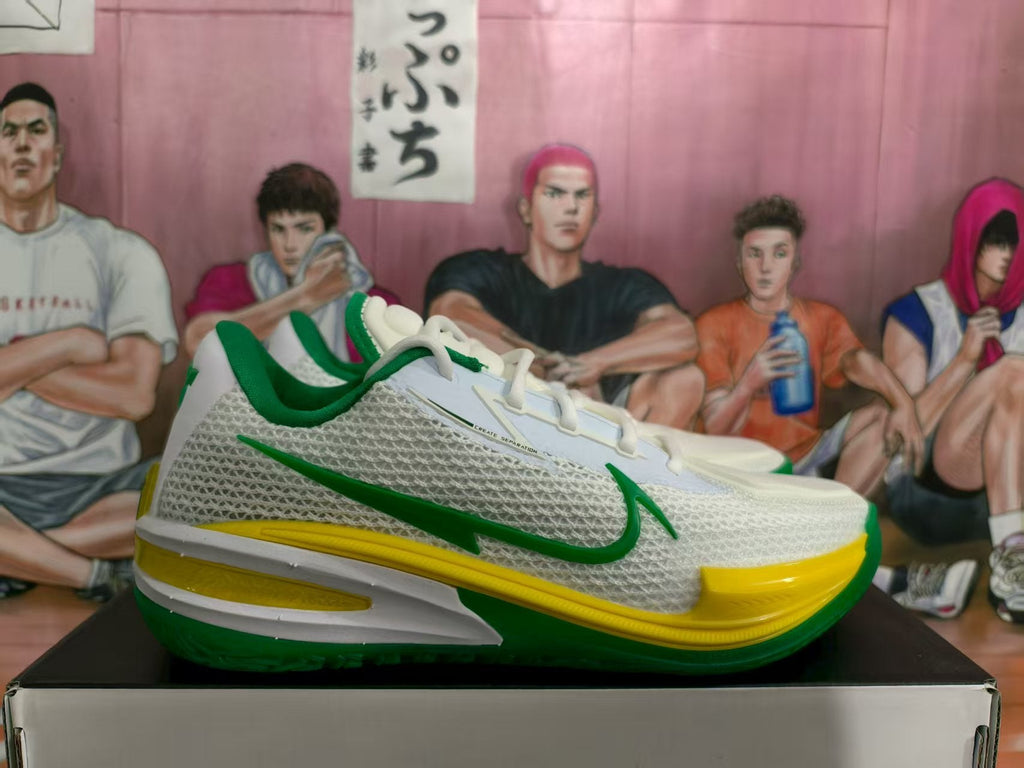 Nike KD Basketball Sneakers White Green Yellow