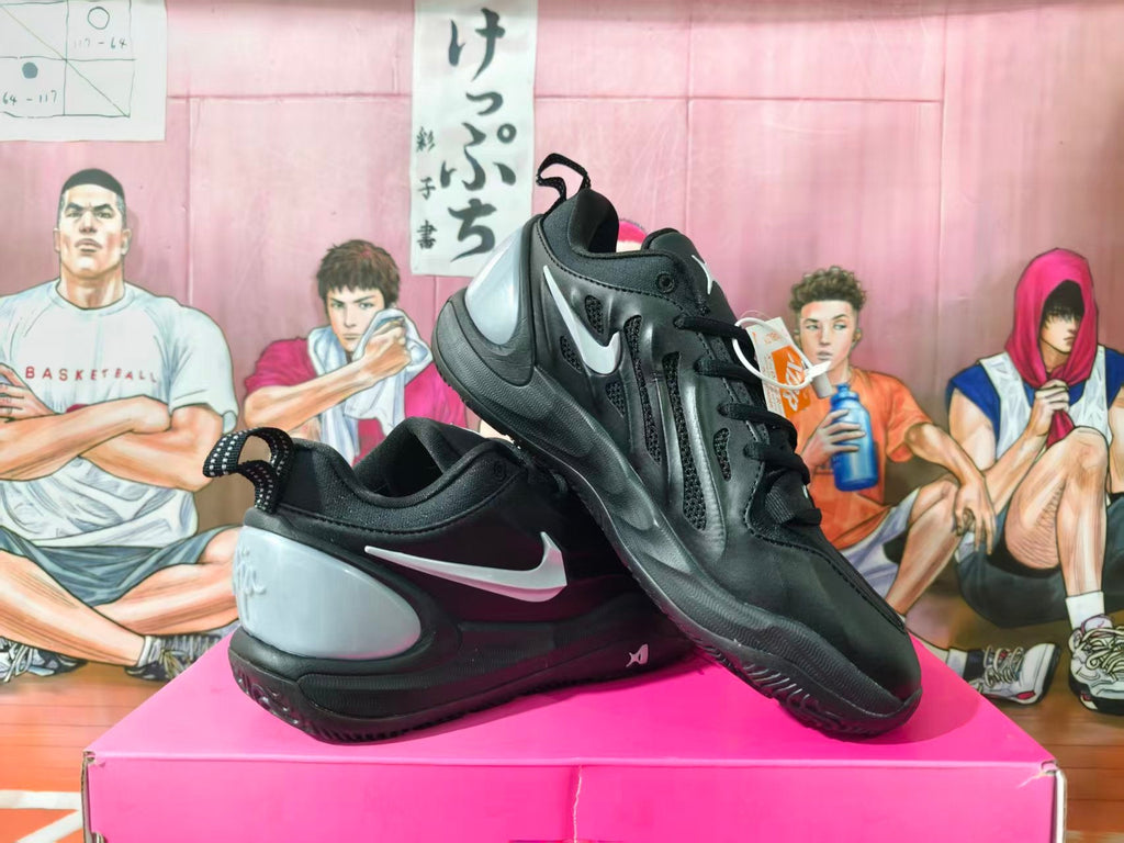 Nike A'One Black Basketball Shoes