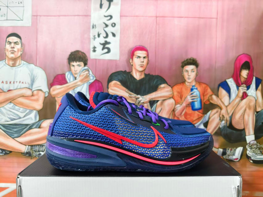 Nike GT Basketball Shoes in Purple and Blue