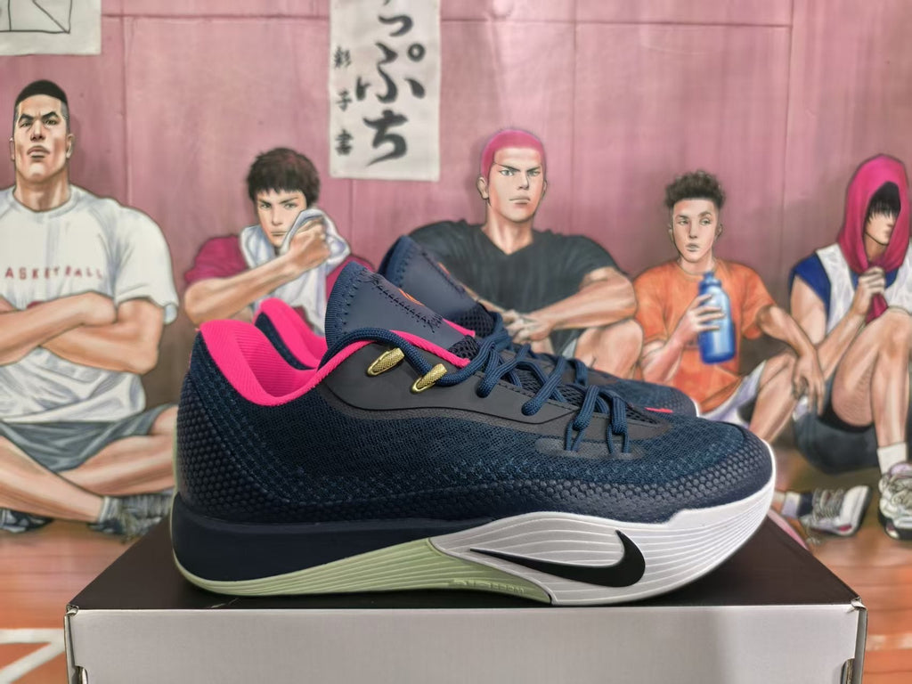 Nike Basketball Sneakers Dark Navy Pink