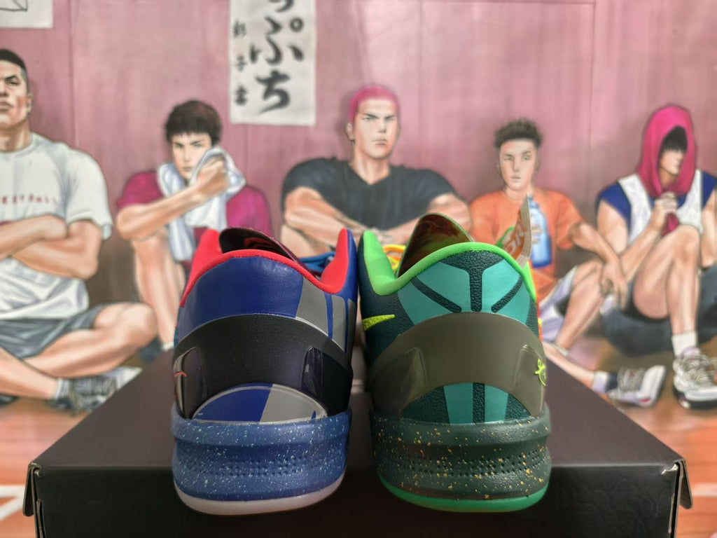 Nike Mismatched Colorway Basketball Sneakers