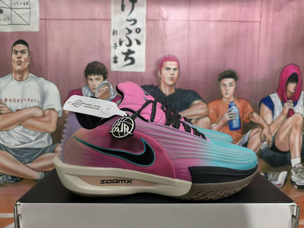 Nike ZoomX Basketball Shoes in Pink and Blue