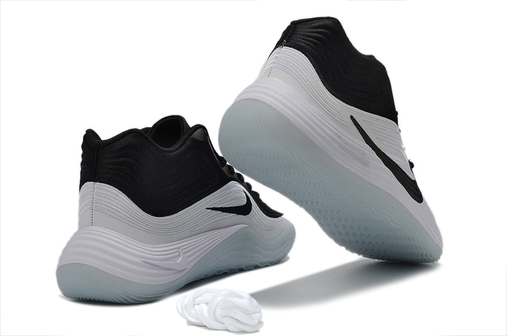 Nike Precision 8 Basketball Shoes in Black, White and Red