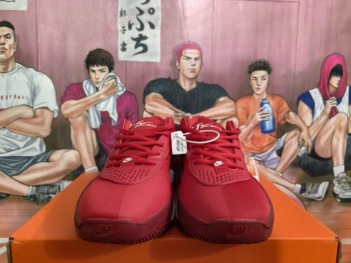 Nike Red and White Sneakers