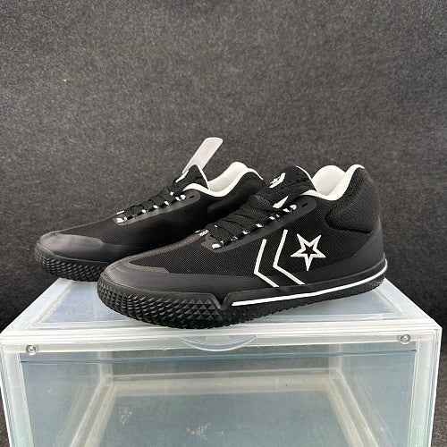 Converse Black and White Star Low-Top Sneakers