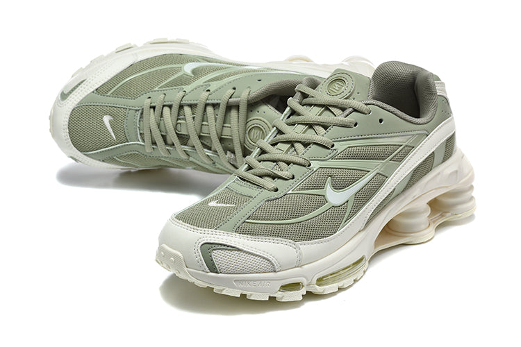 Nike Shox Ride 2 Sneakers in Sage Green and White