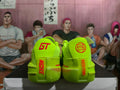 Nike GT Basketball Shoes in Volt Green and Red