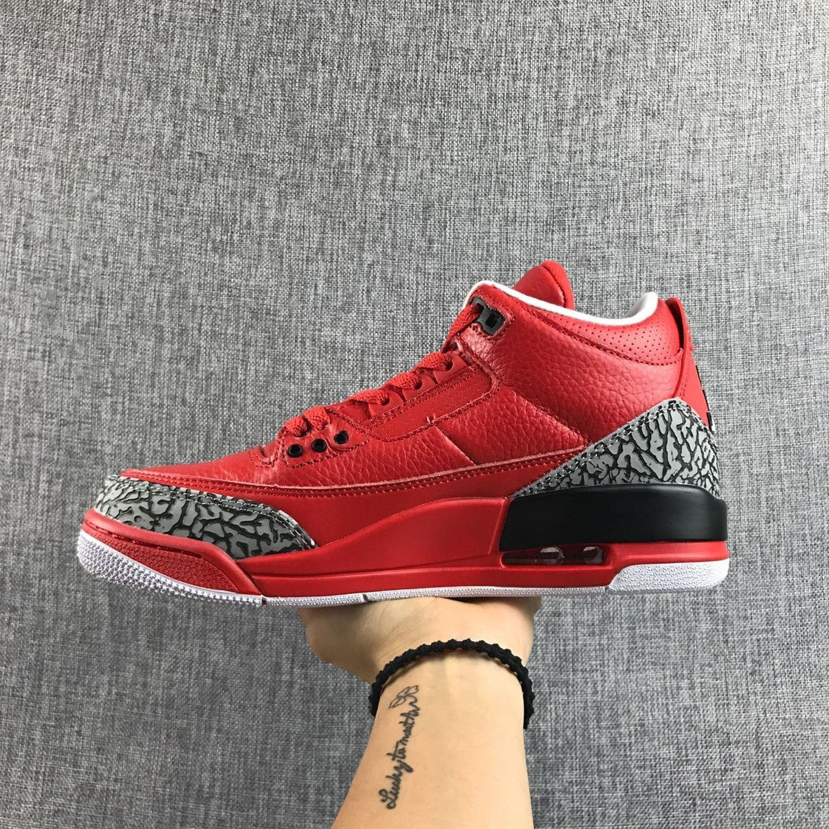 Jordan Air Jordan 3 Retro OG Red Black White Sneakers