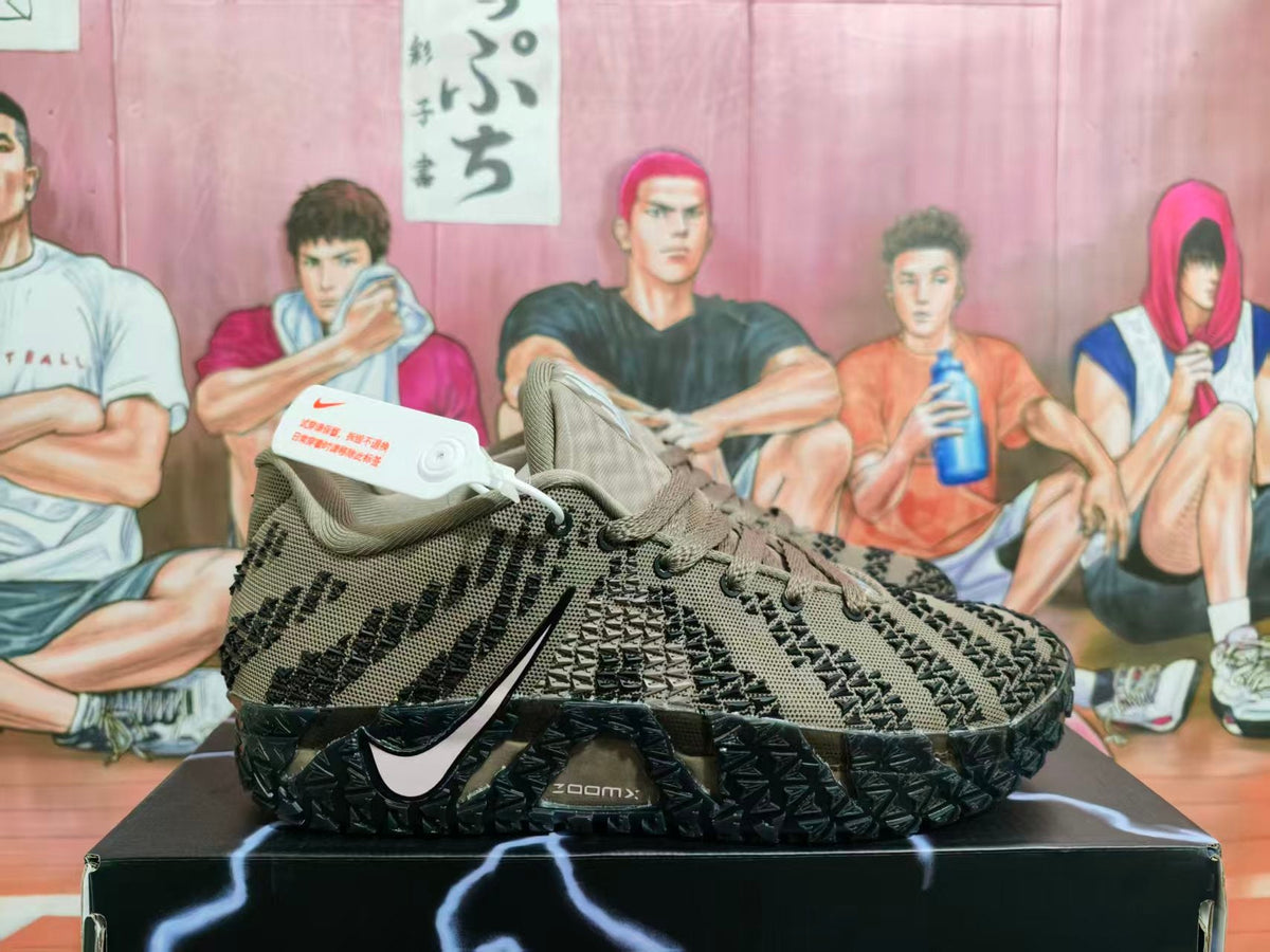 Nike LeBron 12 Basketball Shoes in Brown and Black