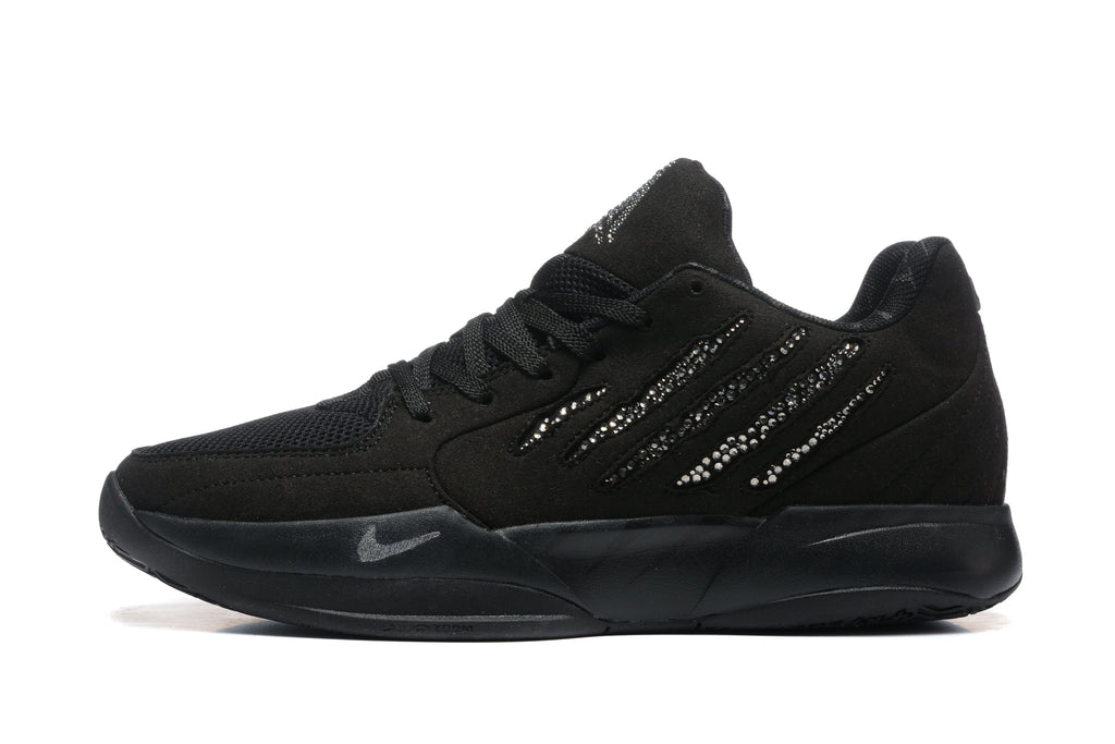Nike 883 Black Rhinestone Low-Top Sneakers