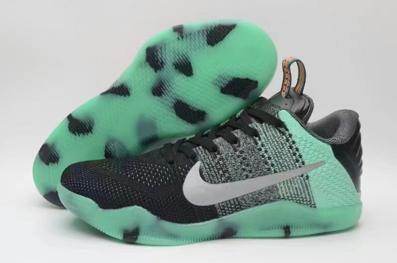 Nike Kobe 11 All-Star Basketball Shoes in Black and Mint